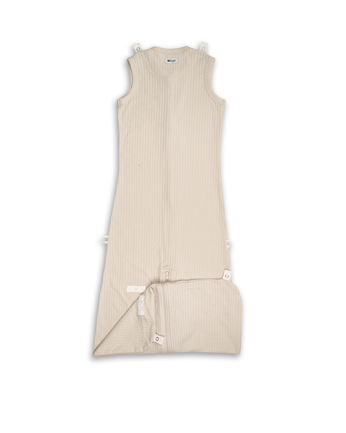 Lodger Outdoor Teddy 4 seizoenen Slaapzak met geïntegreerde wantjes. Kleur Buffalo of Peppermint. - Afbeelding 6